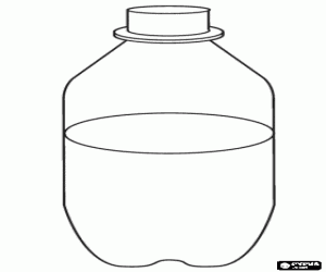 για ζωγραφική Μισο πλαστικό μπουκάλι πλήρη