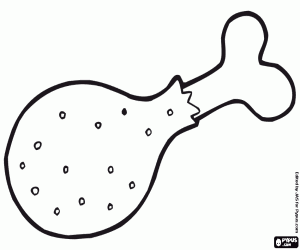 για ζωγραφική Μπάρμπεκιου κοτόπουλο