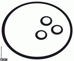 για ζωγραφική Μπόουλινγκ μπάλα