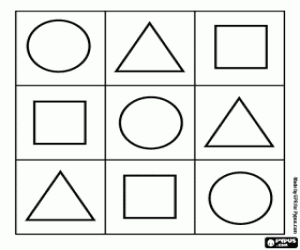 για ζωγραφική Να παίξει με γεωμετρικές μορφές