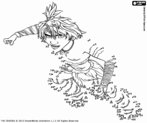 για ζωγραφική Να σχεδιάσετε την Γκάι του Οι Κρουντς