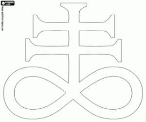 για ζωγραφική Ο Σταυρός του Σατανά