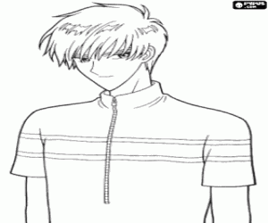 για ζωγραφική Ο αδελφός του Sakura, Toya Kinomoto