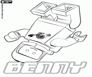 για ζωγραφική Ο αστροναύτης Lego Benny