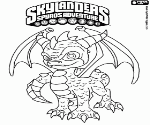 για ζωγραφική Ο δράκος Spyro, Skylanders