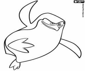 για ζωγραφική Ο κορυφαίος πιγκουίνος είναι Πλοίαρχος