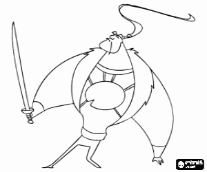 για ζωγραφική Ο κυνηγός δράκους Lian-Chu