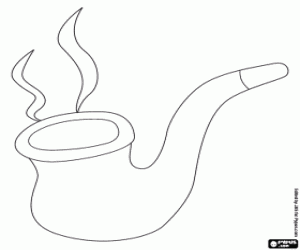 για ζωγραφική Ο πίπα του Σέρλοκ Χολμς