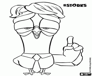 για ζωγραφική Ο περίεργος κόλαξ Περιστέρι