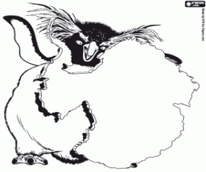 για ζωγραφική Ο πιγκουίνος Lovelace δαγκώνει πάγου