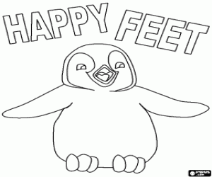 για ζωγραφική Ο πρωταγωνιστής του Happy Feet