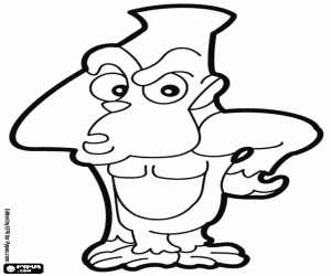 για ζωγραφική Ο στοχαστικός γορίλα, ο αριθμός 4