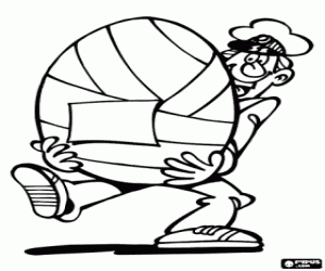 για ζωγραφική Ο ταχυδρόμος και το αυγό του Πάσχα