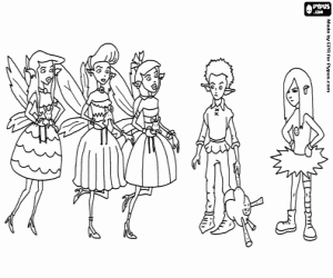 για ζωγραφική Οι νεράιδες των λουλουδιών, Muddle Earth