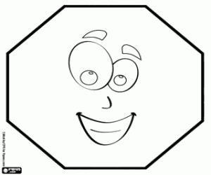 για ζωγραφική Οκτάγωνο με πρόσωπο