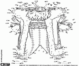 για ζωγραφική Ολοκληρώσει ένα σχέδιο του βόρειος