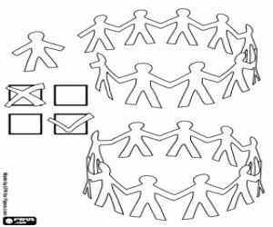 για ζωγραφική Οχι στις διακρίσεις