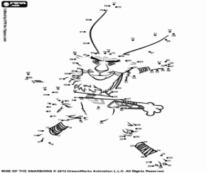 για ζωγραφική Πάσχα κουνέλι, να τελεία-τελεία