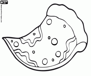 για ζωγραφική Πίτσα, ιταλικό φαγητό