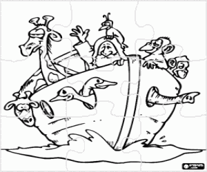 για ζωγραφική Παζλ της Κιβωτού του Νώε