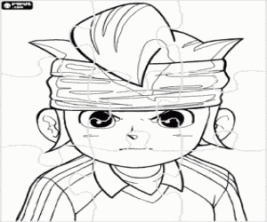 για ζωγραφική Παζλ του Inazuma Eleven, Mark Evans
