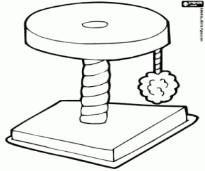 για ζωγραφική Παιχνίδι για τη γάτα