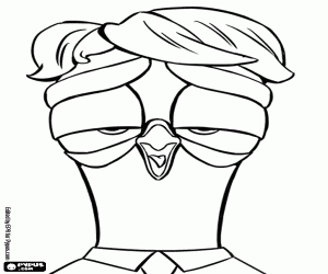 για ζωγραφική Παράσιτος το Περιστέρι των Πελαργοί