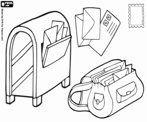 για ζωγραφική Παραδοσιακά ταχυδρομική υπηρεσία