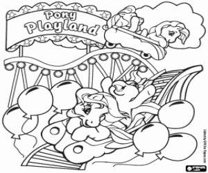 για ζωγραφική Περιπέτεια του Pony Playland