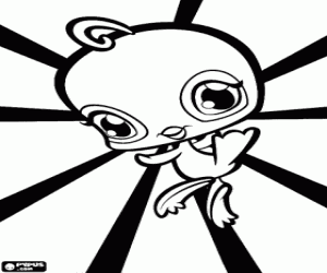 για ζωγραφική Πουλί. Littlest PetShop