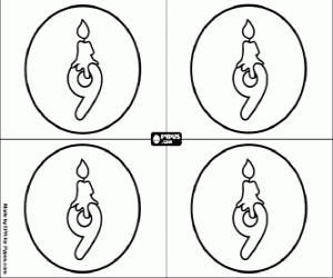 για ζωγραφική Πρόσκληση για το κόμμα της εννιά χρόνια