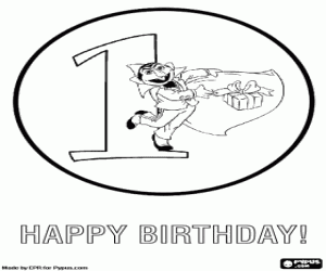 για ζωγραφική Πρώτα γενέθλια και Κόμης Δράκουλας