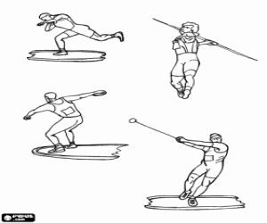 για ζωγραφική Ρίψεις στον αθλητισμό