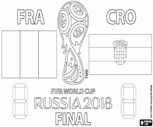 για ζωγραφική Ρωσία 2018 FIFA World Cup final