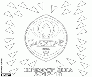 για ζωγραφική Σαχτάρ Ντόνετσκ, League Premier 2017-2018