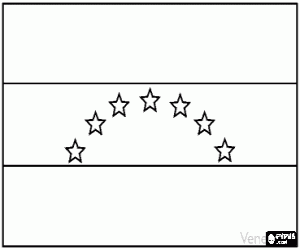 για ζωγραφική Σημαία της Βενεζουέλας