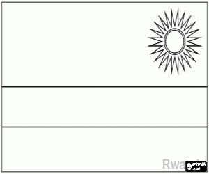 για ζωγραφική Σημαία της Ρουάντας