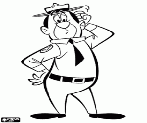 για ζωγραφική Σμιθ επιδιώκει την γιόγκι αρκούδα