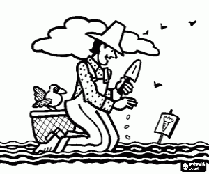 για ζωγραφική Σπορά χρόνο στο φυτικό κήπο