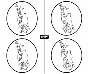 για ζωγραφική Τέσσερα χρόνια, πάρτι γενεθλίων