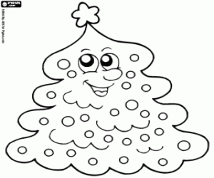 για ζωγραφική Τα Χριστούγεννα έλατα