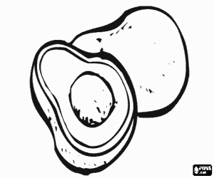 για ζωγραφική Τα αβοκάντο φρούτα