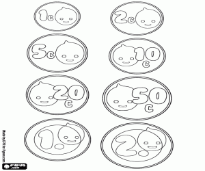 για ζωγραφική Τα οκτώ κέρματα, Τράπεζα του Pypus