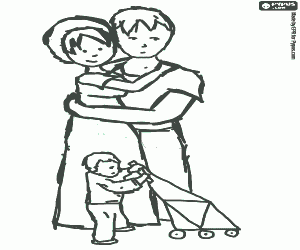 για ζωγραφική Τα πρώτα βήματα ενός μωρού