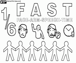 για ζωγραφική Τα συμπτώματα ενός εγκεφαλικού επεισοδίου