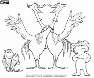 για ζωγραφική Τα ψάρια, κύκνοι και Pip