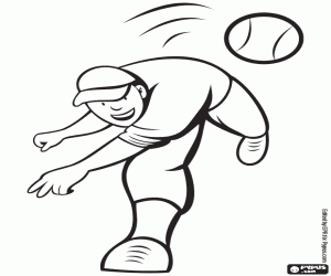 για ζωγραφική Την έναρξη του μπέιζμπολ