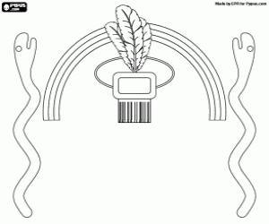 για ζωγραφική Την ασπίδα του Ίνκα