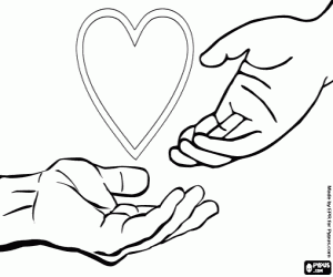 για ζωγραφική Την ημέρα της φιλανθρωπίας