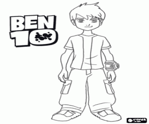 για ζωγραφική Το Ben Tennyson αγόρι Ben 10